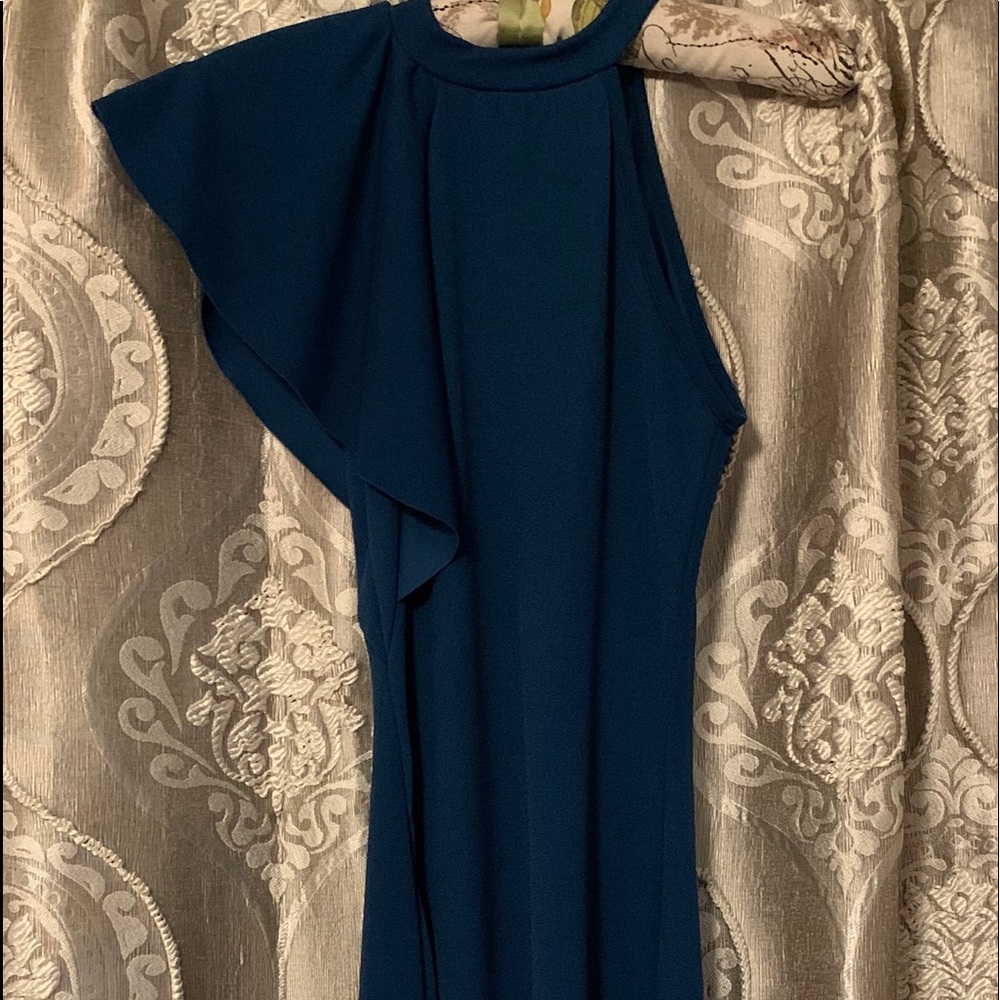 Fancy blue dress